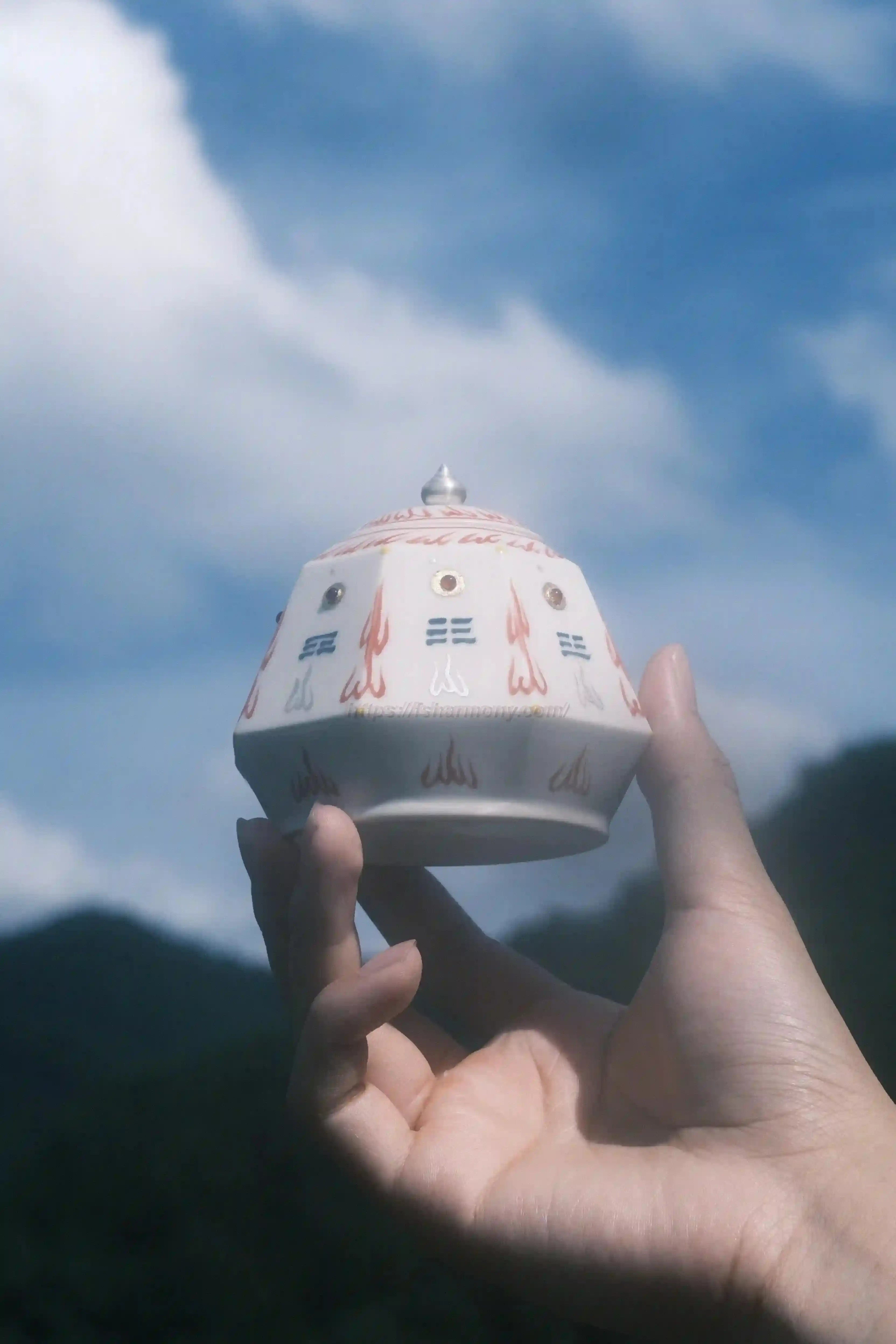 Li Fire Bagua Exquisite Pagoda Incense Burner — Pagoda Shadow, Li Fire Aroma