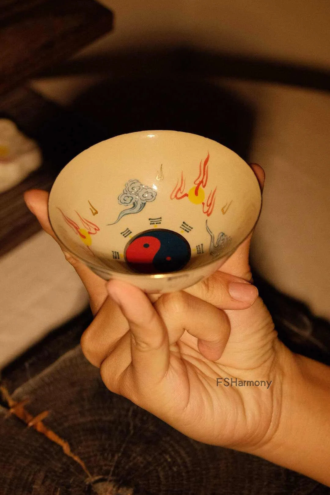 太极八卦道家「掬云杯」主人杯,掬云在手,道心自安