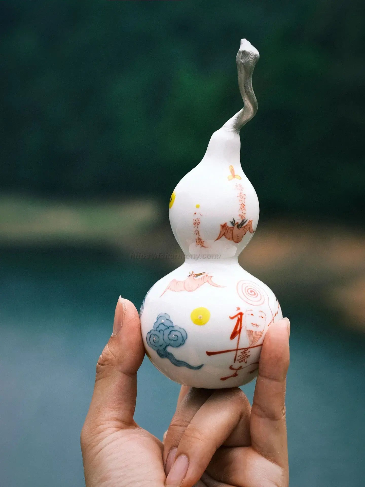 Longevity Immortal Gourd — Blessings of Health, Fortune, and Peace