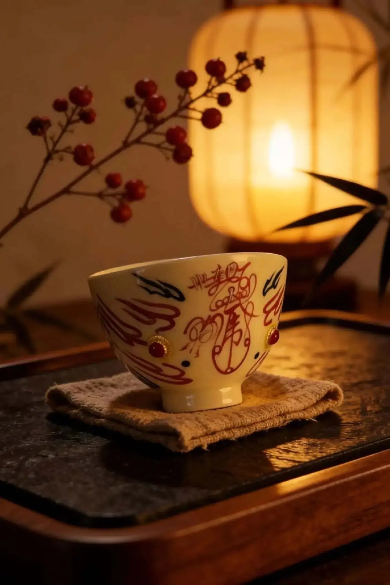 财神爷鸡心杯,道系主人杯首选