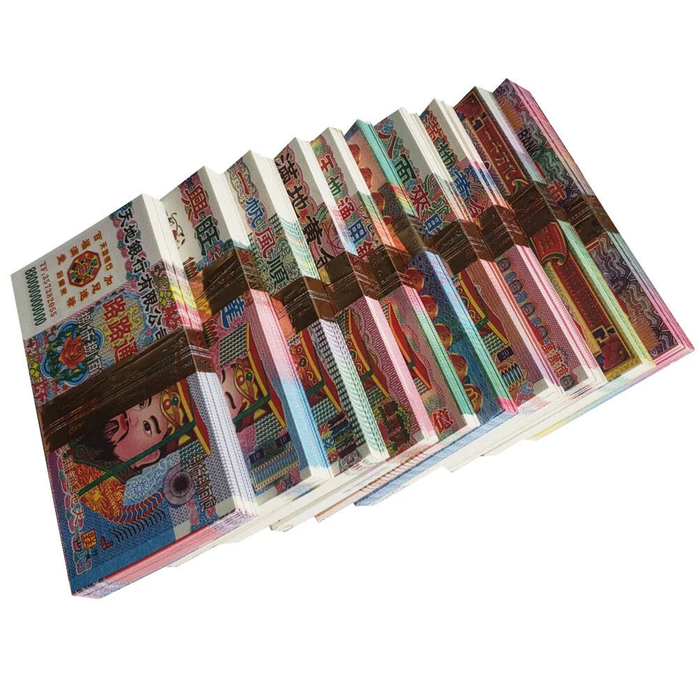 1000 Sheets Bolivar Currency Paper Money Ghost Flame Sacrificing Accessories Banknote Wish