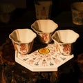 Taza hexagonal «Buena Fortuna» — talismán Fu‑Lu, abraza la paz