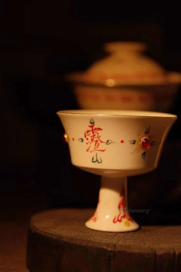 三清铃高足杯，道韵满堂，静心安神