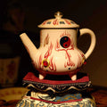 Longevity Teapot – Alchemy Furnace Shape, Taoist Everlasting Life