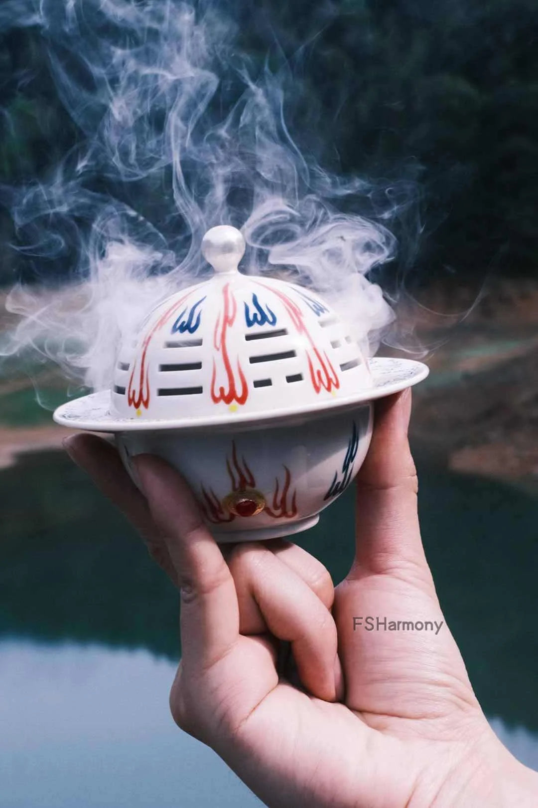 Wenqu Crown Incense Burner – Wisdom & Academic Success, 28 Constellations