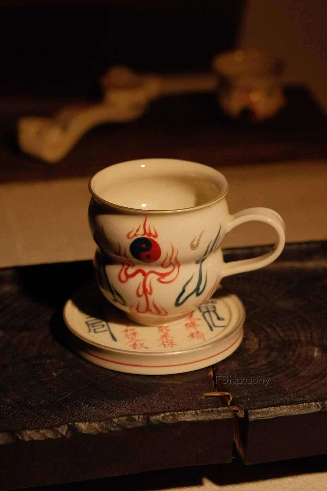Tai Chi Gourd Coffee Mug – Taoist Daily Mug, 200ml