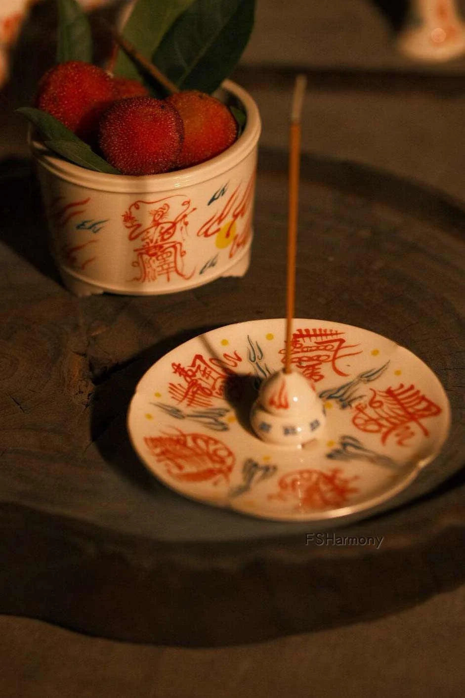 五路财神香插，焚香养心亦养运