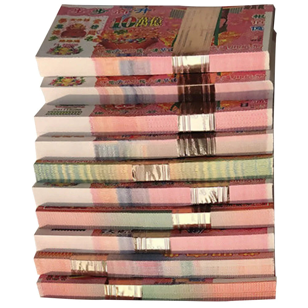 1000 Sheets Bolivar Currency Paper Money Ghost Flame Sacrificing Accessories Banknote Wish