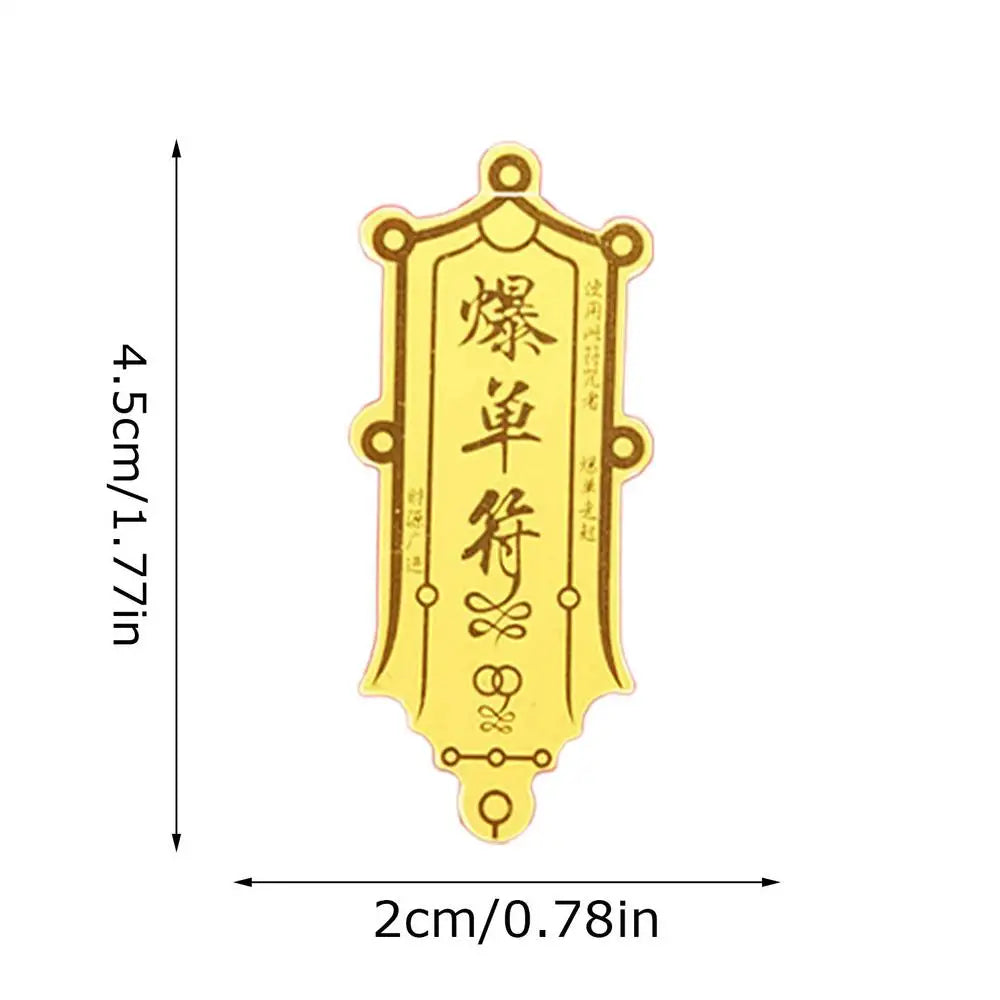 1PC Gold Foil Lucky Cat Mobile Phone Decoration Stickers Lucky Cats DIY Decoration Self-adhesive Patch New Year Sticker