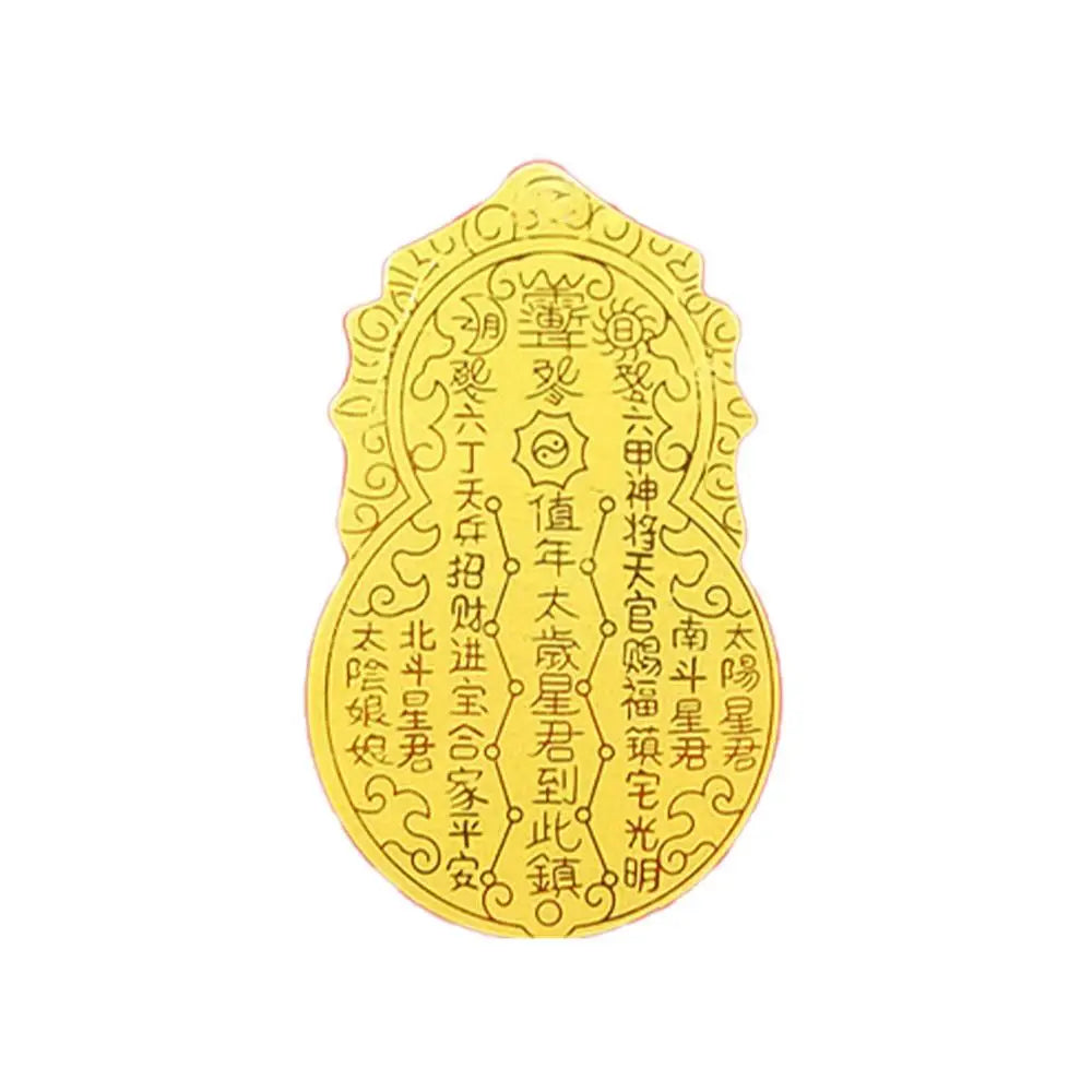 1PC Gold Foil Lucky Cat Mobile Phone Decoration Stickers Lucky Cats DIY Decoration Self-adhesive Patch New Year Sticker