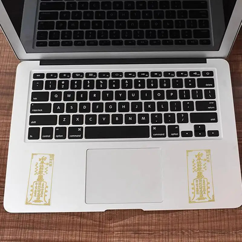 Metal Wealth Feng Shui Mobile Phone Stickers