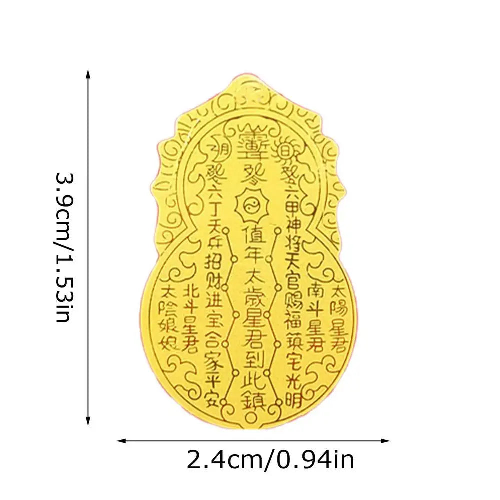 1PC Gold Foil Lucky Cat Mobile Phone Decoration Stickers Lucky Cats DIY Decoration Self-adhesive Patch New Year Sticker