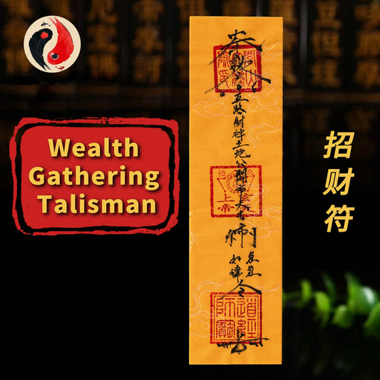 Wealth Gathering Talisman Hand-painted Talisman